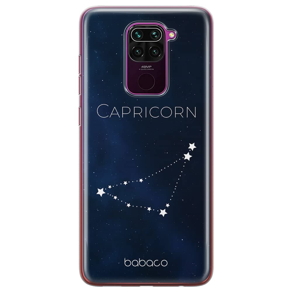 Babaco ERT GROUP mobile phone case for Xiaomi REDMI NOTE 9 original and officially Licensed pattern Zodiac Constellation 010 optimally adapted to the shape of the mobile phone, case made of TPU