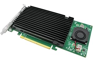 Quad M.2 NVMe SSD PCIe x16 Adapter with PLX 8747 PCI Express 3.0 x16 Switch to 4 Ports M.2 Adapter Card-