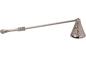 Biedermann & Sons Ornate Traditional Candle Snuffer, 9-Inches, Nickel