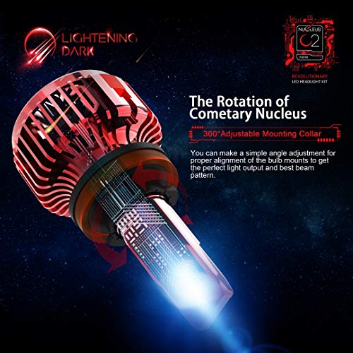 4 LIGHTENING+DARK+H11+H8+H9