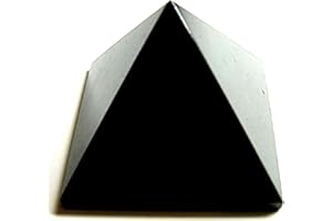 AWAKEN YOUR KUNDALINI Black Onyx Pyramid - Capricorn Birthstone - Root Chakra Grounding