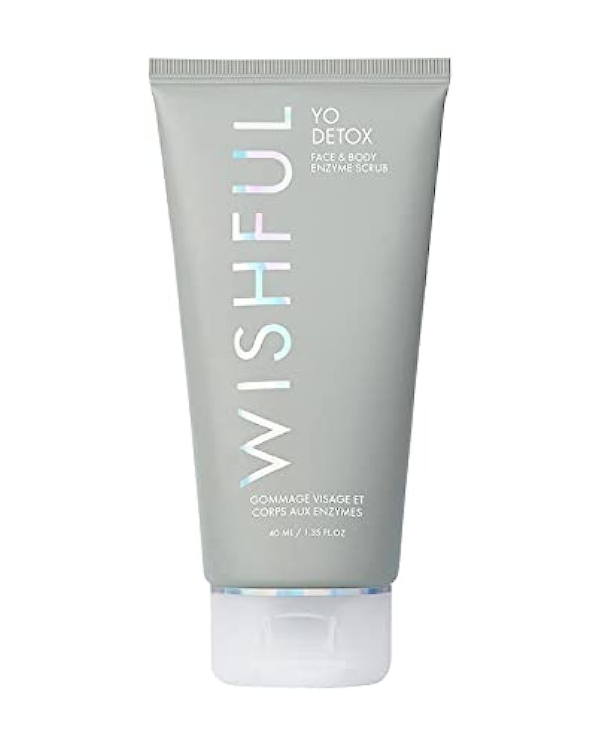 Wishful by Huda Beauty Yo Detox Face & Body Enzyme Scrub (40 ml)