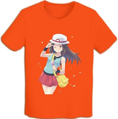Amazon Co Jp ポケットモンスター ファイアレッド リーフグリーン トレーナー リーフ Tシャツオレンジm ホビー