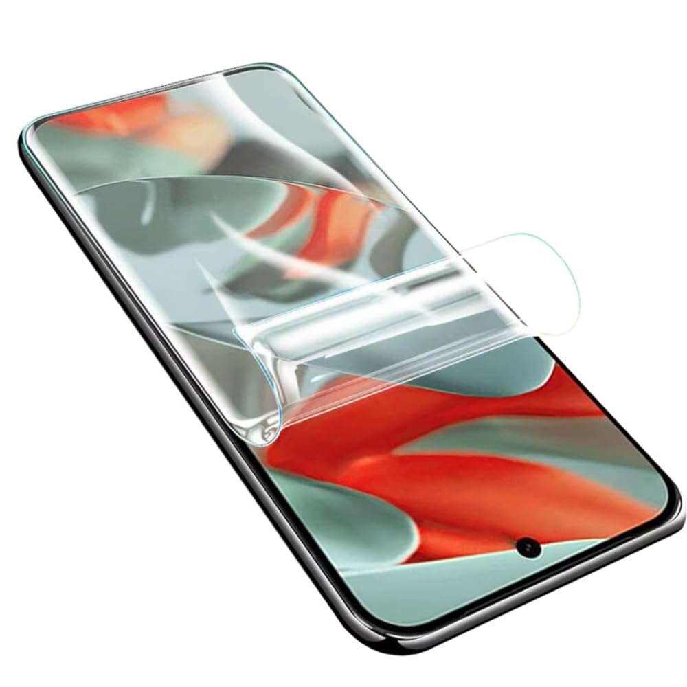 LXEEOLX [Pack of 2 Hydrogel Screen Protector for Google Pixel 9 Pro XL, [High Sensitivity] [Flexible Film] [Ultra Transparent] [Anti-Scratch] Soft TPU Screen Protector