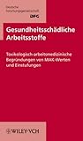 Image de Gesundheitsschädliche Arbeitsstoffe (Mak - Werte Begrundungen (VCH) *) (German Edition)
