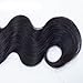 Dream Show Brazilian Human Hair Body Wave 100% Hair Extensions Weft Weave Natural Color 1 Bundles/lot, 100g Total Grade 7A (16')
