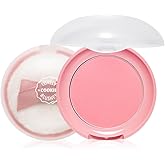 ETUDE Lovely Cookie Blusher - Grapefruit Jelly 4g | Glowing & Natural Powder Blush with Long-Lasting Sebum Control | Easy Application | Korean Makeup, Kbeauty, Perfect for Gift