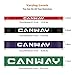 CANWAY Pull Up Assist Bands, Stretch Resistance Bands - Heavy Duty Workout/Exercise Bands - Powerlifting Bands for Strength Fitness Training - Single or Set (#1 Red (15-35 lbs))