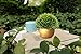 Vangold Lifelike Artificial Plants Plastic Grass Plants with Pots for Christmas Home/Office Decor (1pcs)