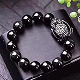 Feng Shui Black Obsidian Dragon Turtle Wealth
