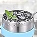 X Chef Stainless Steel Double Wall Vaccum Tumbler 30 oz with Silder on the Lid Improved Hydration