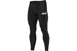 Hawk Sports Mens Compression Pants Base Layer Running Workout Muay Thai Jiu Jitsu MMA BJJ Spats Leggings Tights for Men