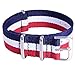Ritche 4PC 22mm NATO Strap Nylon Watch Band Replacement Watch Bands for Men Women