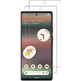 VIESUP for Google Pixel 6a HD Clear Screen Protector Tempered Glass - [2Pack] 9H Hardness Case Friendly Anti-Scratch Screen Protector Protective Tempered for Google Pixel 6a