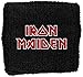 Iron Maiden Men's Logo (The Final Frontier) Athletic Wristband Black
