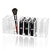 TWING Acrylic Lipstick Organizer Lip Gloss Holder Organizer, 24 Spaces Clear Acrylic Makeup Lipgloss Display Case