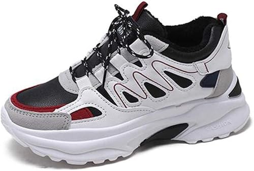 Amazon Affar 厚底スニーカー レディース ダッドスニーカー アップシューズ ランニングシューズ 厚底靴 レースアップ 韓国 ファッジョン 美脚 歩きやすい 通学 通勤 Affar レースアップ