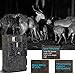 Kuool T3 Trail Camera with Night Vision Motion Activated 48pcs 850NM IR LEDs,1080P 16MP Wildlife Hunting Game Cam,3 Trigger Sensors 0.2s Trigger Speed 130°PIR Sensor Angle 2.0