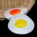 Giveme5 Pack of 3 Cute Simulation Fried Eggs Pancake Children Playing Toy Teaching Props Artificial Fake Food Decoration Kitchen Toy Random Color