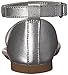 Carter's Girls' Gene Fashion Sandal, Silver, 7 M US Toddler