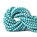 Synthetic Beads (Blue Turquoise, 6mm)