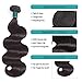 Brazilian Human Hair Body Wave Bundles with Closure(14 16 18+14) 100% Unprocessed Virgin Human Hair 3 Bundles with Closure 8A+ Upgrade Hair Bundles with Closure Free Part…