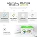 SUNNY HOME Moisture Absorber for Home. Odor Eliminator, Dehumidifier, and Deodorizer for Closet, Bathroom, Kitchen and More [2 PK / 9.2 Fl Oz]
