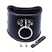 HAOWEI Adult Sexy Role-Playing Restraints O Ring Choker Dog Collar Leather Locking Neck Bondage Collar for BDSM (Pulling Rope,Padlock 2 Pieces)