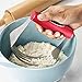 BOROLUX Pastry Blender - Gourmet Stainless Steel Dough Cutter with Soft, Non-Slip Handle