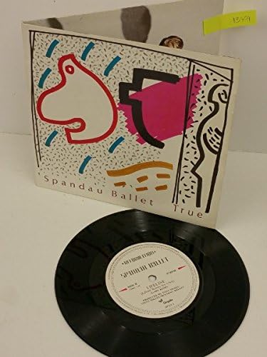 SPANDAU BALLET true, gatefold, PICTURE SLEEVE, 7 inch single, SPAN 1