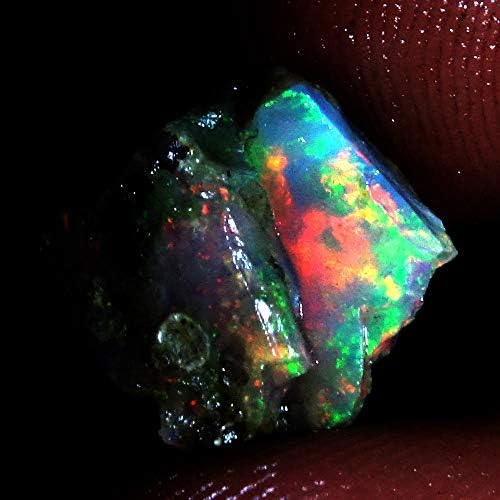04.50 CTs 100% Natural Multi Fire Ethiopian Opal Rough Raw Gemstones 12X11X07MM,Ethiopian Opal Ring Ethiopian Opal Necklace Ethiopian Opal Earrings Ethiopian Opal Beads
