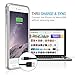 iPhone 6S Plus Battery Case [Ultra Thin] - UNU DX-6 Plus iPhone 6 Plus Battery Case 5.5 inch [White] - MFI Apple Certified 4100mAh External Protective iPhone 6 Plus Charging Case / iPhone 6 Plus Charger Case / Rechargeable Extended Portable Charger Backup Battery Pack Cover Cases Fit with Any Version of Apple iPhone 6 Plus 5.5 inch (a.k.a iPhone 6 Plus Battery Pack / iPhone 6 Plus Power Case / iPhone 6 Plus USB Juice Bank / iPhone 6 Plus Battery Charger)