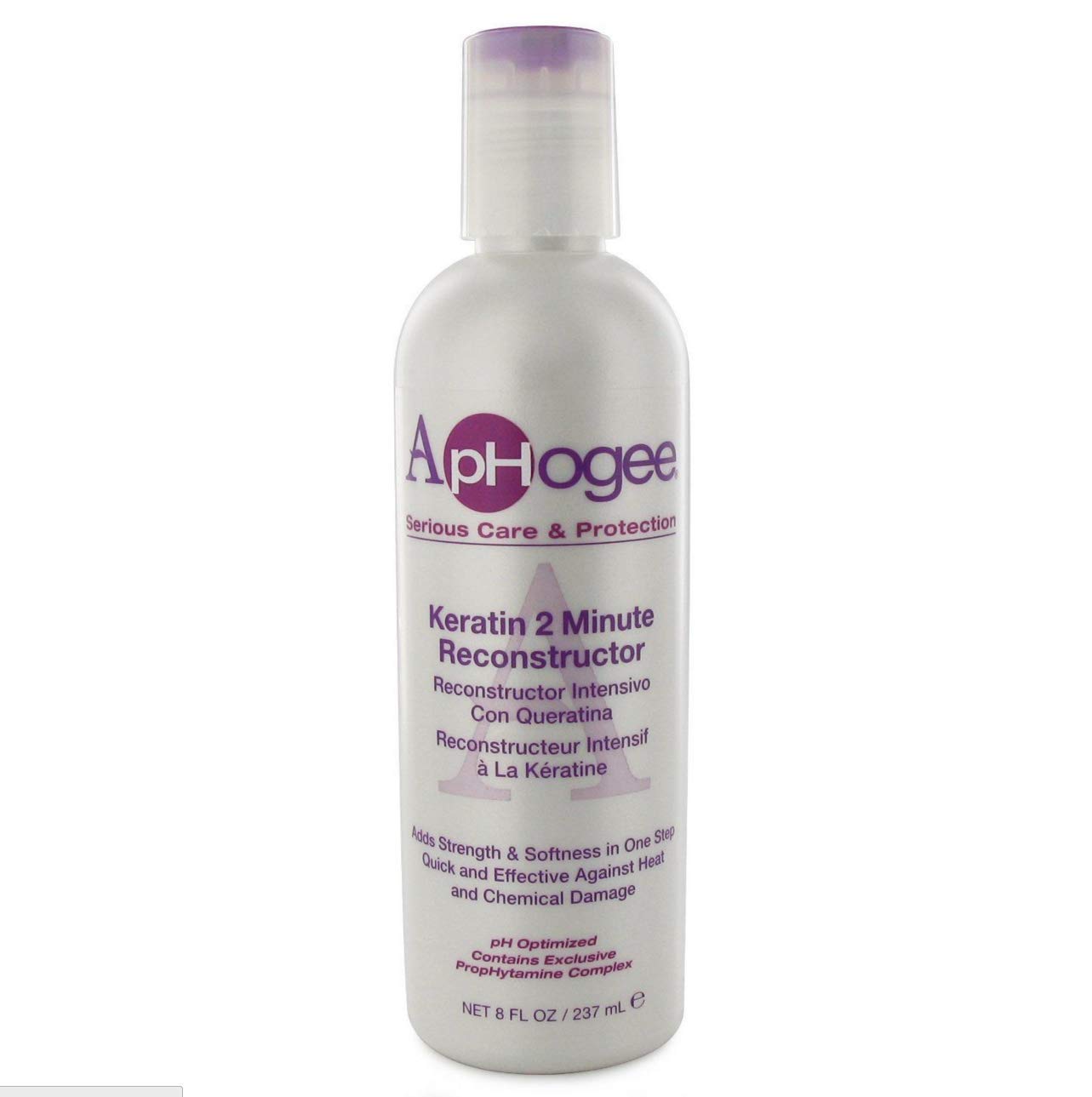 Aphogee Serious Care & Protection Keratin 2 Minute Reconstructor 8 Oz / 237ml