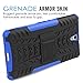 Sony Xperia C5 Ultra Case - MoKo Heavy Duty Rugged Dual Layer Armor with Kickstand Protective Cover for Sony Xperia C5 Ultra 6.0 Inch Smartphone 2015 Release, BLUE