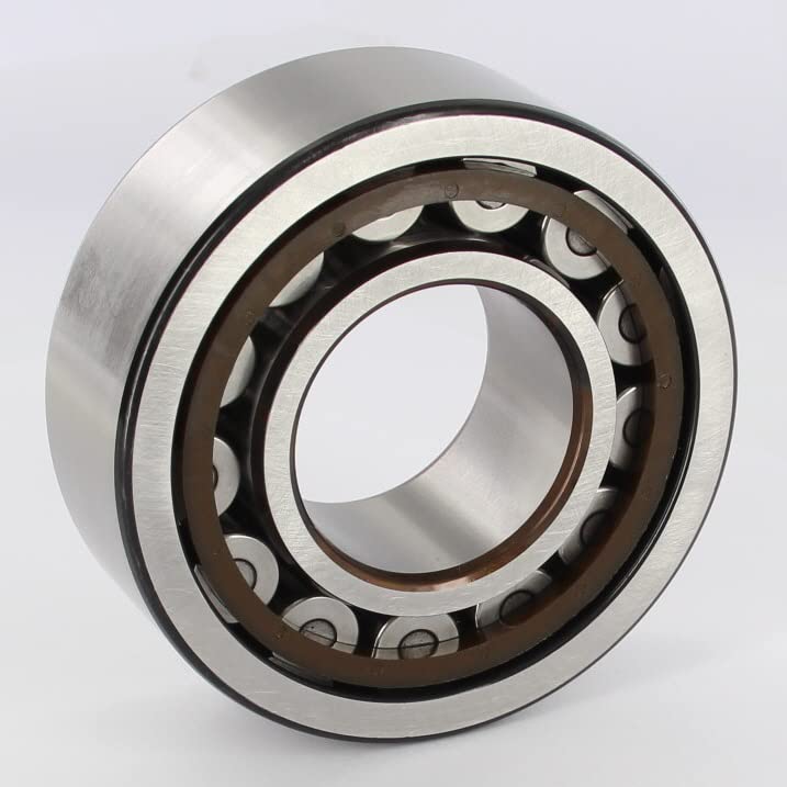 SKF Cylindrical Radial Roller Bearing, 45 ID, Bearing steel