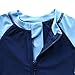Baby Beach One-Piece Swimsuit UPF 50+ -Sun Protective, Dark Blue, Size 36 Months