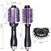 Hair Dryer Brush and Hot Air Brush, 3 in 1 One Step Hair Dryer & Volumizer with Negative Ion Curling Dryer Brush, Straightening Brush AIBOSHUO
