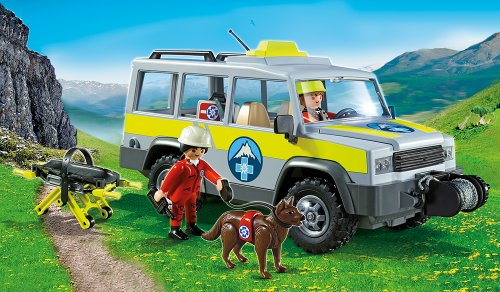 PLAYMOBIL 5427 - Einsatzfahrzeug der Bergrettung – Bild 3
