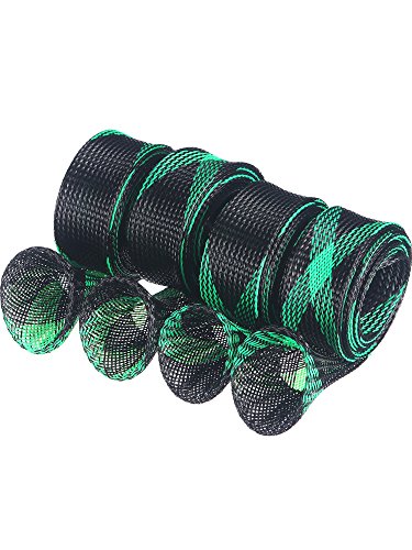 Jovitec 4 Pack Spinning Fishing Rod Sleeve Rod Sock Cover Rod Sock