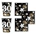 Oojami 120-Piece 30th Birthday Party Pack – Serves 30 Includes 9
