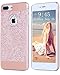 iPhone 7 Plus Case, Moleboxes iPhone 7 Plus Shinning Protective Hybrid Bumper Crystal Rhinestone Sparkle Bling Glitter Hard Diamond Case Cover Shell for 5.5 inches Apple iPhone 7 Plus (Rose Gold)