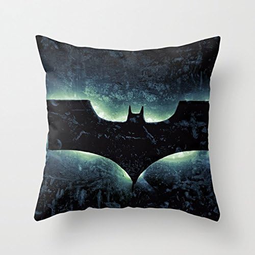 Bat-Man Pillow Case by Deceptive_Designs cartoon 1818 inches