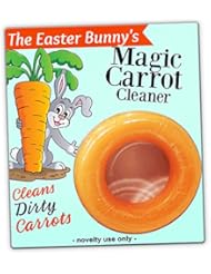 GearsOut The Easter Bunnyâ€™s Magic Carrot Cleaner - Novelty Soap for Men - Easter Bunny with Big Carrot Design - Circle soap, Lightly Scented