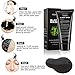 Blackhead Remover Charcoal Peel Off Black Mask with Brush Kit for Whitehead Pore Acne Hair