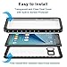 YMCCOOL Samsung Galaxy Note 8 Waterproof Case Full Body Protective Clear Case Shockproof/Dirtproof/Snowproof IP68 Certified with Built in Screen Protector for Galaxy Note 8 Black