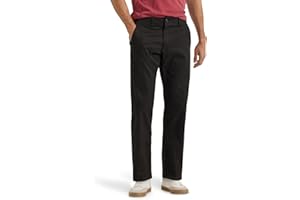 Lee Men's Extreme Motion Flat Front Regular Straight Pant