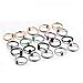 YC_jewelry 16G Surgical Steel Captive Bead Hoop CBR Earrings Belly Lip Eyebrow Nipple Helix Tragus Stud Body Piercing Jewelry