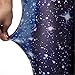 Hoyou Funky Print Leggings for Women Galaxy Floral Tribal Sexy Smooth Crazy Patterned Pants Slimming Girls Bluespace M