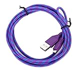 3ft 6ft 10ft Braided Fabric Micro USB Data&Sync Charger Cable Cord For Android Phones Samsung HTC Blackberry LG