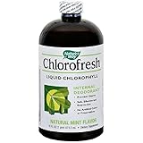 Nature's Way Chlorofresh Liquid Chlorophyll Internal Deodorant, Natural Mint Flavor 16 oz (6 pack)